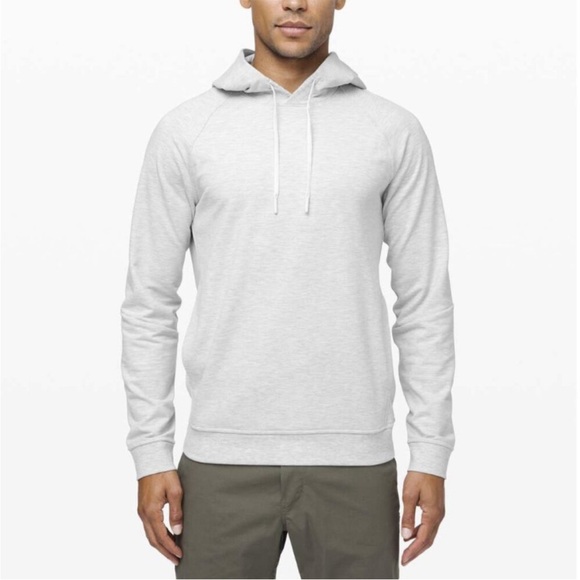 Lululemon Men's City Sweat Pullover Hoodie M3ATLS Gray Size Small - Picture 1 of 6